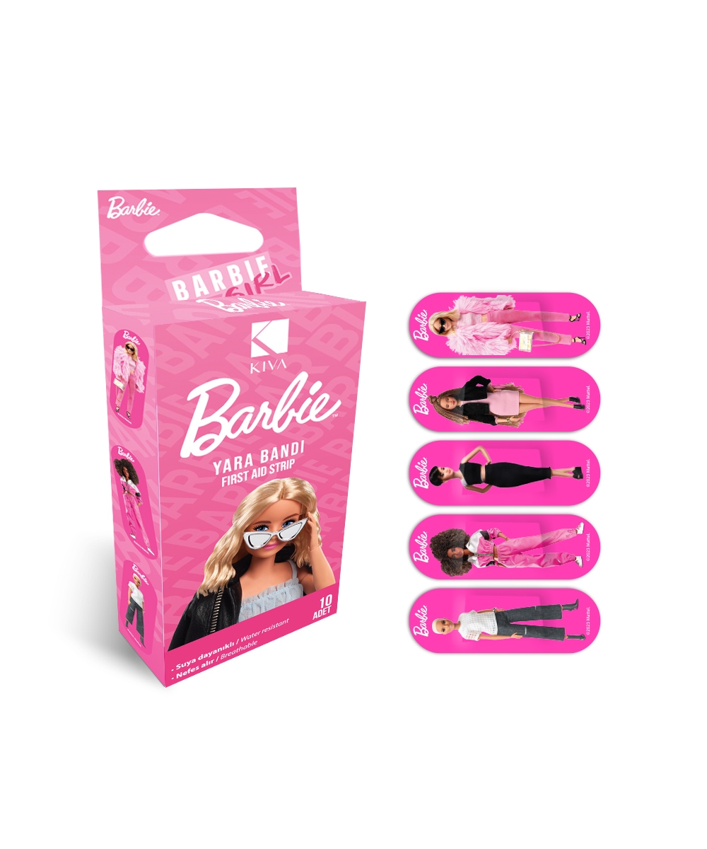 Barbie Band-Aid 10 pieces