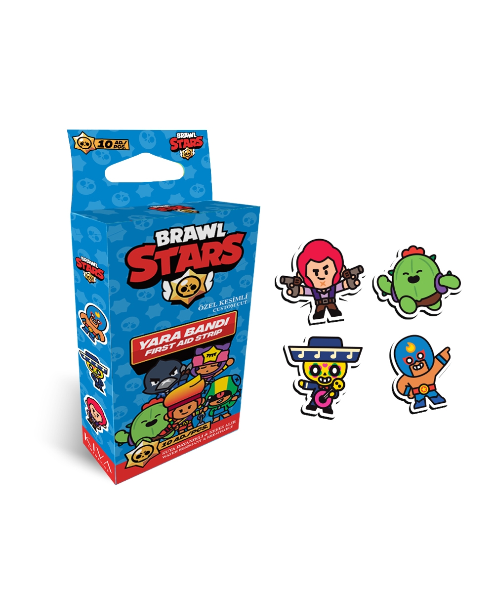 Brawl Stars Band-Aid 10 Pieces.
