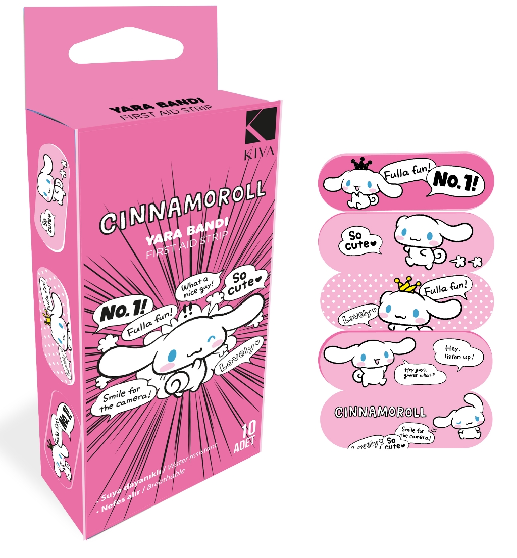 Cinnamoroll Yarabandı 10 Adet