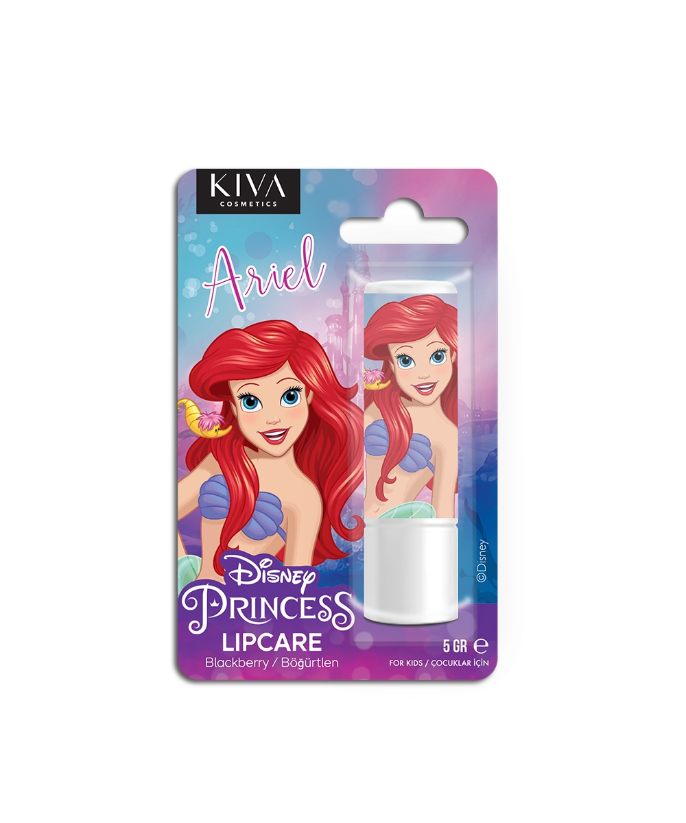 Disney Princess Ariel Böğürtlen Aromalı Dudak Koruyucu