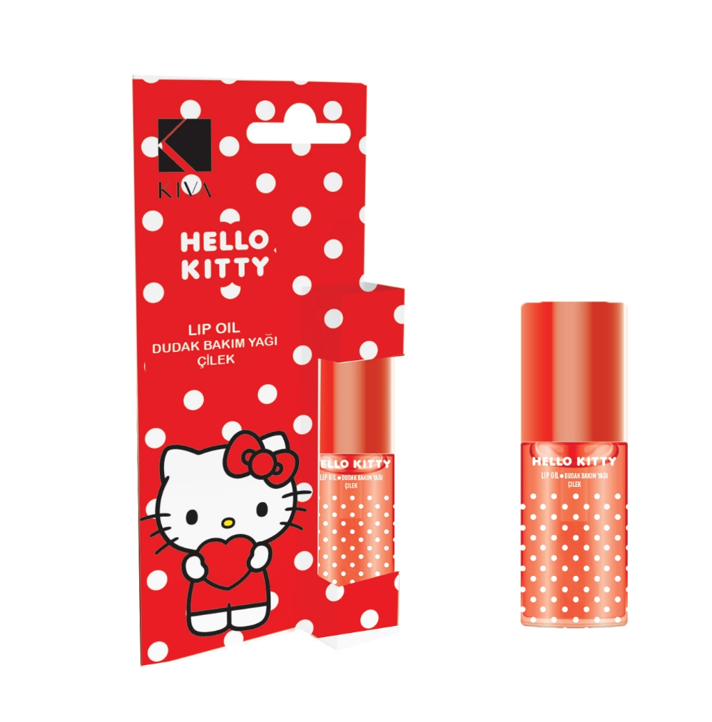 Hello Kitty Çilekli Lip Oil