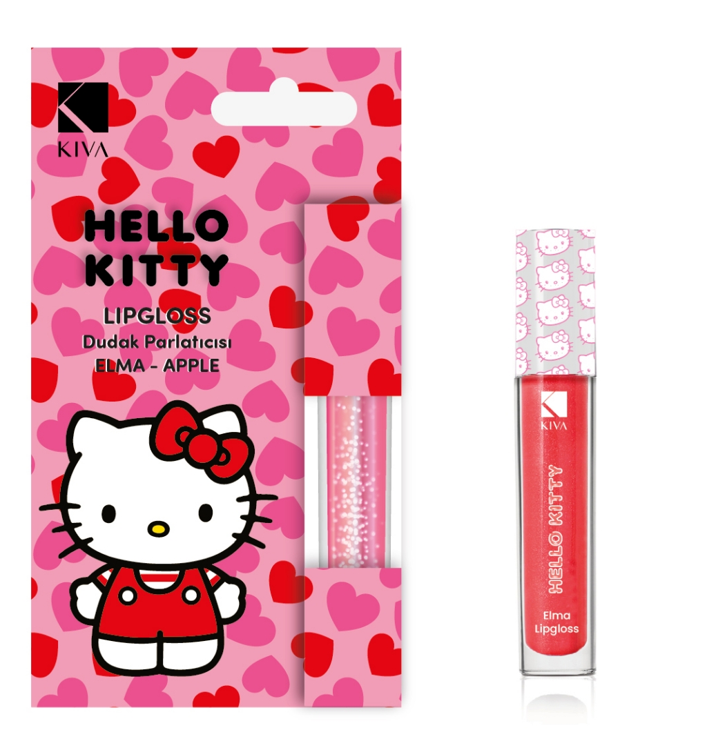 Hello Kitty Elmalı Lip Gloss