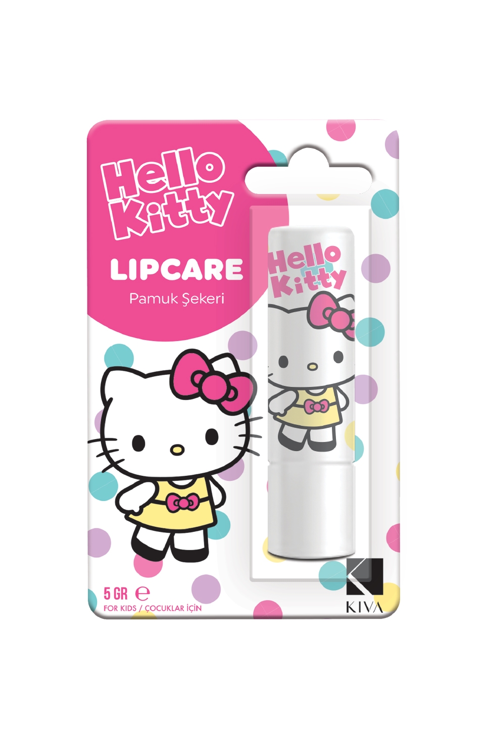 Hello Kitty Pamuk Şekeri Lipcare