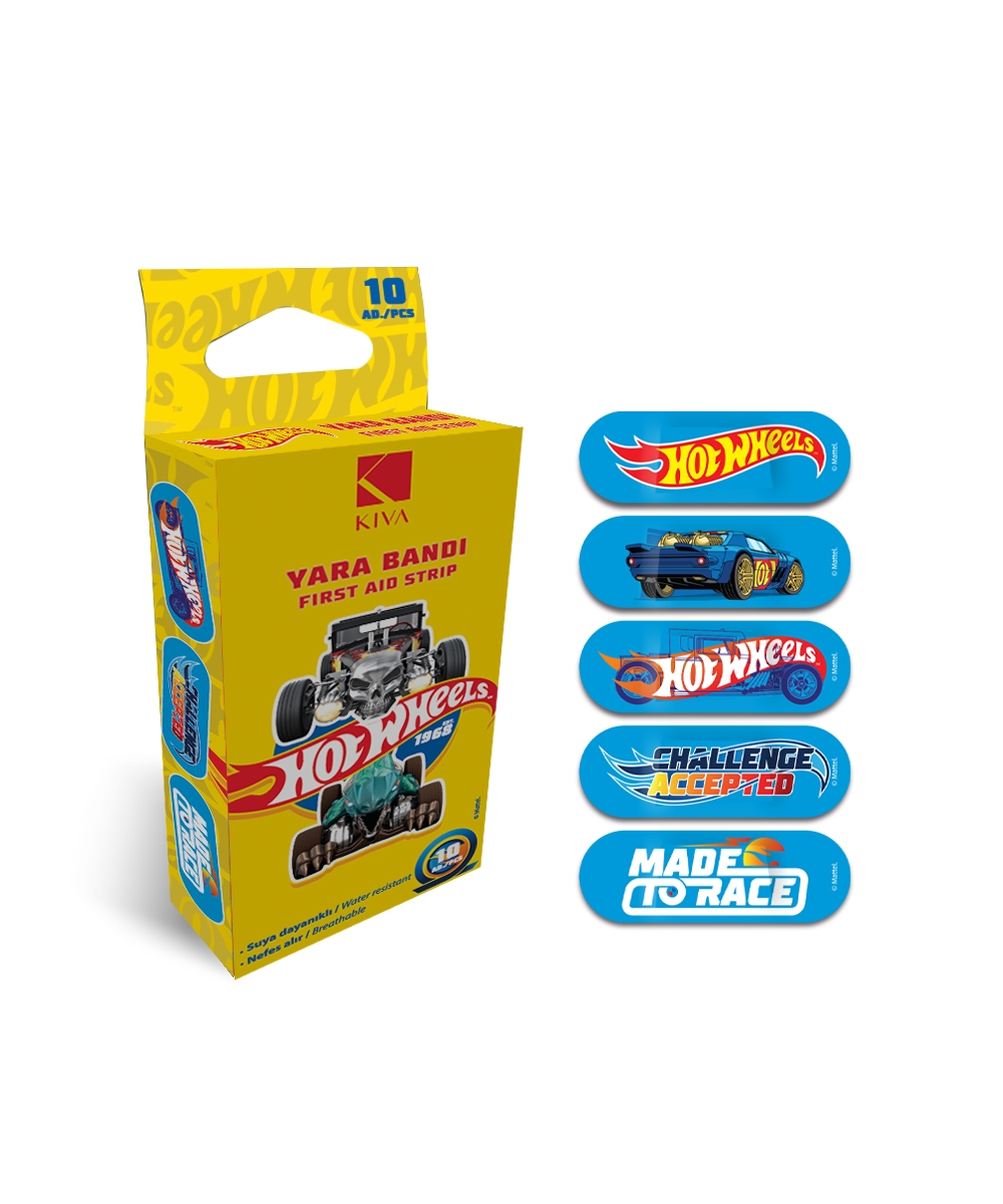 Hotwheels Yara Bandı 10Ad.