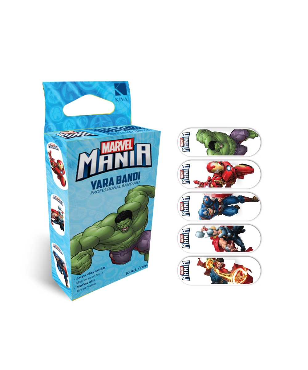 Hulk Band-Aid 10 Pieces.
