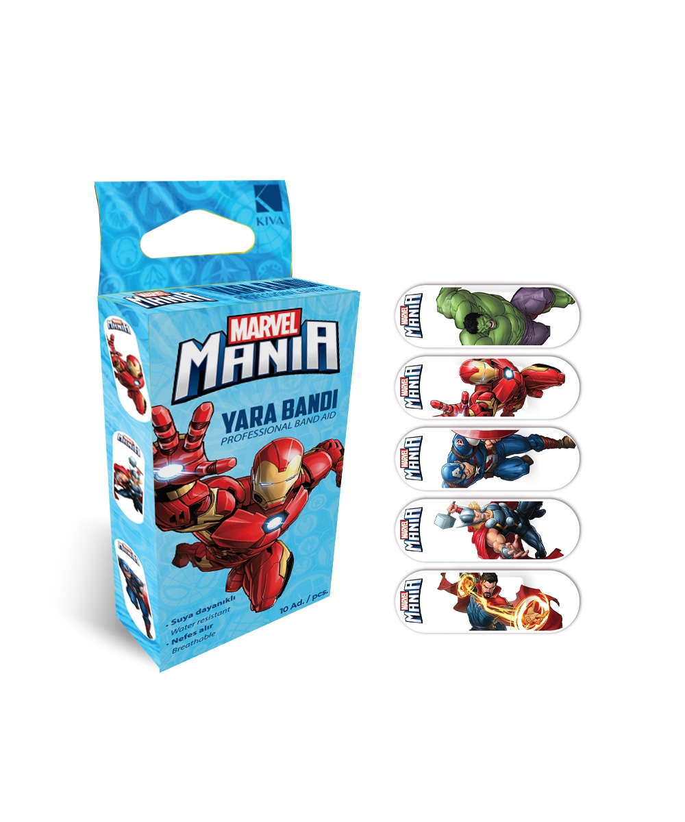 Iron-Man Band-Aid 10 Pieces