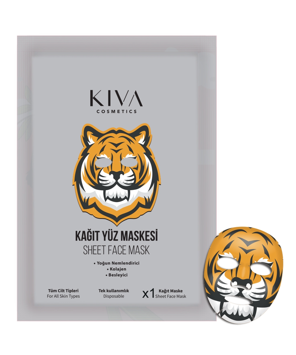 Kiva - Tiger Pattern Face Care Mask
