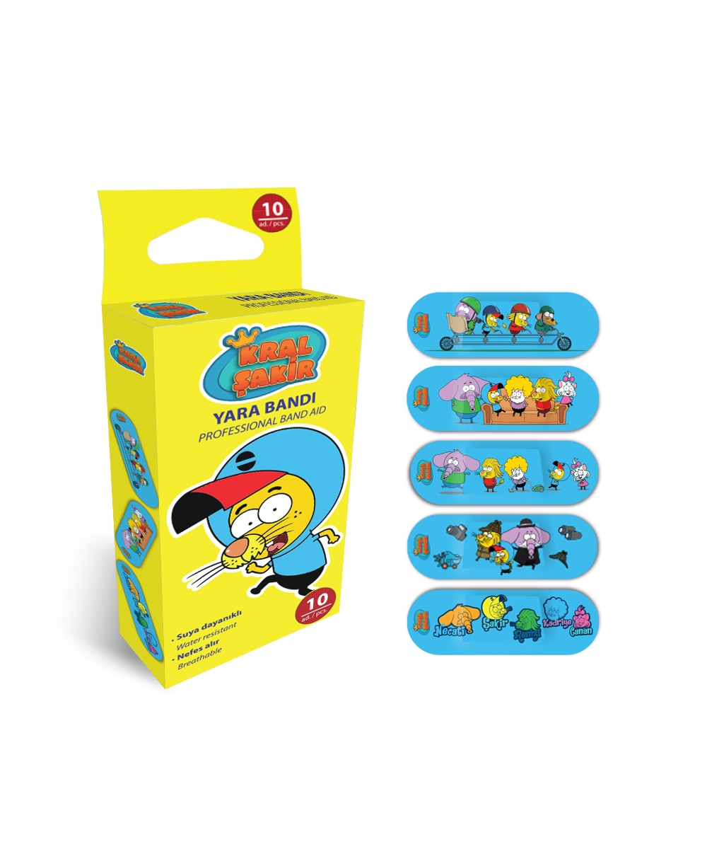 Kral Şakir Yara Bandı 10Ad.