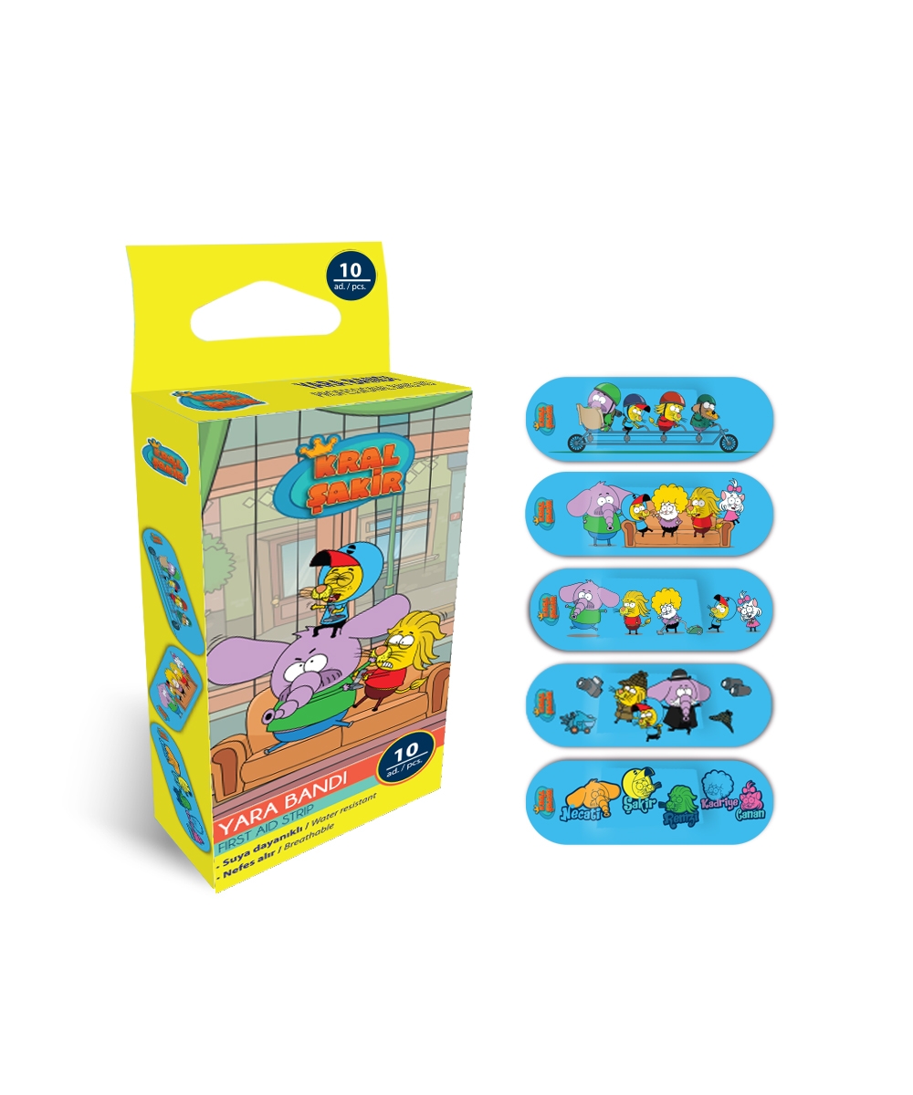 Kral Şakir Yara Bandı 10Ad.