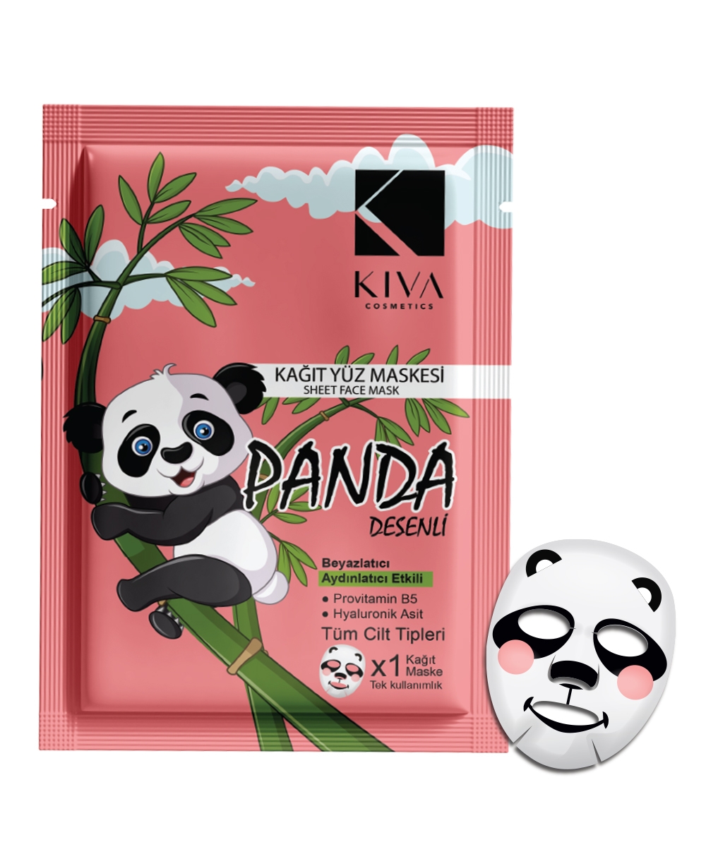 Panda Patterned Face Care Mask